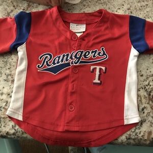 Texas rangers toddler jersey